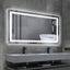 Hedwige Timing Function LED Anti-Fog Bathroom / Vanity Mirror Brayden Studio Size: 24" x 40"