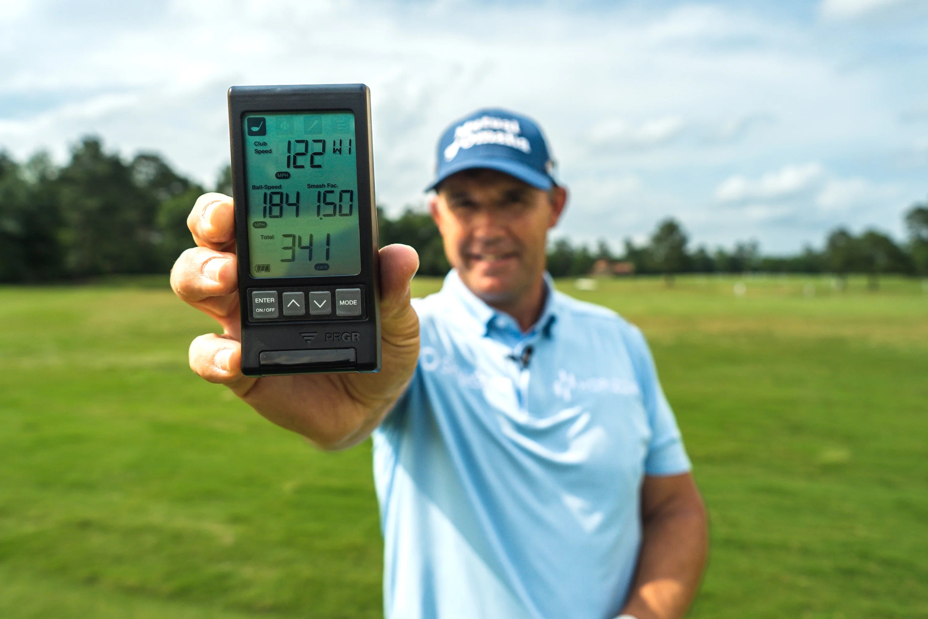 PRGR Black Pocket Golf Launch Monitor HS - 130A (2021 Model)
