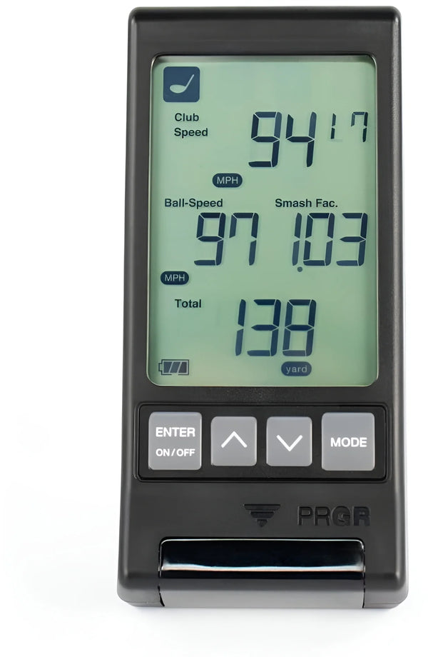 PRGR Black Pocket Golf Launch Monitor HS - 130A (2021 Model)